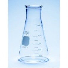 Flask - conical flask wide mouth, Heavy Pyrex