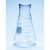 Flask - conical flask wide mouth, Heavy Pyrex