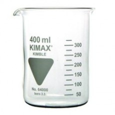 Beaker - Bicchiere in vetro borosilicato 3.3 forma bassa