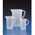 tall form graduated jug in Polypropylene 