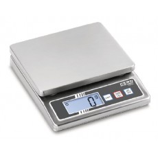 Bilancia industriale in acciaio inox con calibrazione esterna Kern serie FOB-NS