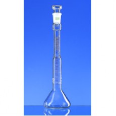 Volumetric flask for the determination of oils