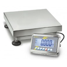 Bilancia industriale in acciaio inox con calibrazione esterna e omologazione Kern serie SFB