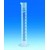 Graduated cylinder, PP, class B, blue graduations, tall form