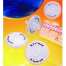Whatman syringe filters type Puradisc 13 with Polypropylene membrane