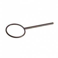 Sostegno ad anello in ferro a gambo libero Falc modello 262.6550.55 (10 mm x 200 mm)