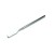 Stainless steel spatula with handle knurled Falc model 268.7800.83