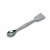 Stainless steel spatula with butt Spoon + short spatula Falc model 268.7600.93