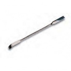 Stainless steel spatula with double palette model 268.7600.72