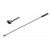 Stainless steel spatula with spoon-shaped ends Falc model 268.7600.71