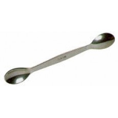 Stainless steel spatula with double spoon Falc model 268.7600.09