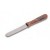 Spatula with flexible blade and wooden handle Falc model 268.7800.17