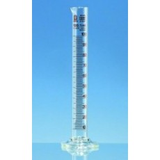 Cilindro graduato, forma alta, cl.B, Vetro Borosilicato 3.3, graduazioni ambrate