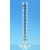 Cilindro graduato, forma alta, cl.B, Vetro Borosilicato 3.3, graduazioni ambrate