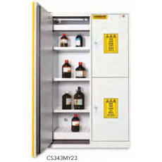 Armadio di sicurezza combinato acidi+basi+prodotti infiammabili Chemisafe serie Combistorage 3C