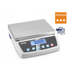 Bilance Industrali da tavolo KERN Serie FKB (Alta risoluzione+Grande portata+Piatto in acciao inox)
