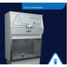 Cappa per la manipolazione di fibre e polveri contenenti Amianto Activa Security originale Aquaria