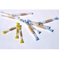 Fialette in 2,4 dinitrofenilidrazina  DNPH TUBE tipo Jumbo (per campionamento di aldeidi)