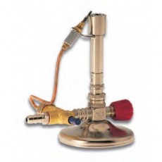 Lampada Bunsekur in ottone nichelato tipo di gas Liquido