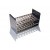 Porta Provette in Acciaio Inox